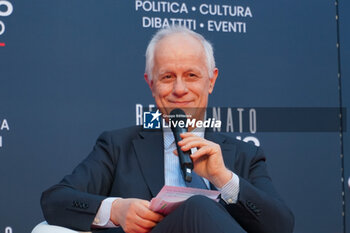 2023-12-14 - Luciano Fontana, journalist - ATREJU, POLITICAL DEMONSTRATION ORGANIZED BY FRATELLI D'ITALIA, GIORGIA MELONI'S PARTY -  FIRST DAY - NEWS - POLITICS
