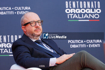 2023-12-15 - Mauro Rotelli - ATREJU, POLITICAL DEMONSTRATION ORGANIZED BY FRATELLI D'ITALIA, GIORGIA MELONI'S PARTY - SECOND DAY - NEWS - POLITICS