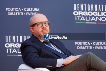 2023-12-15 - Mauro Rotelli - ATREJU, POLITICAL DEMONSTRATION ORGANIZED BY FRATELLI D'ITALIA, GIORGIA MELONI'S PARTY - SECOND DAY - NEWS - POLITICS
