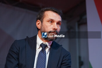 2023-12-15 - Davide Vecchi - ATREJU, POLITICAL DEMONSTRATION ORGANIZED BY FRATELLI D'ITALIA, GIORGIA MELONI'S PARTY - SECOND DAY - NEWS - POLITICS