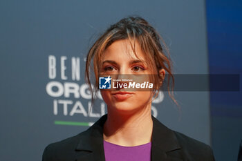 2023-12-16 - Ambra Sabatini - ATREJU, POLITICAL DEMONSTRATION ORGANIZED BY FRATELLI D'ITALIA, GIORGIA MELONI'S PARTY - THIRD DAY - NEWS - POLITICS