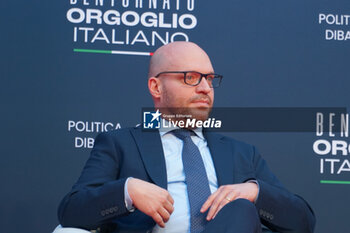 2023-12-16 - Lorenzo Fontana - ATREJU, POLITICAL DEMONSTRATION ORGANIZED BY FRATELLI D'ITALIA, GIORGIA MELONI'S PARTY - THIRD DAY - NEWS - POLITICS