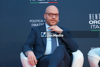 2023-12-16 - Lorenzo Fontana - ATREJU, POLITICAL DEMONSTRATION ORGANIZED BY FRATELLI D'ITALIA, GIORGIA MELONI'S PARTY - THIRD DAY - NEWS - POLITICS
