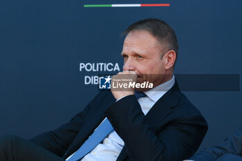 2023-12-16 - Francesco Lollobrigida - ATREJU, POLITICAL DEMONSTRATION ORGANIZED BY FRATELLI D'ITALIA, GIORGIA MELONI'S PARTY - THIRD DAY - NEWS - POLITICS