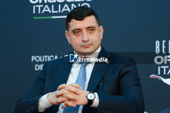 2023-12-17 - George Simion - ATREJU, POLITICAL DEMONSTRATION ORGANIZED BY FRATELLI D'ITALIA, GIORGIA MELONI'S PARTY - FOURTH DAY - NEWS - POLITICS