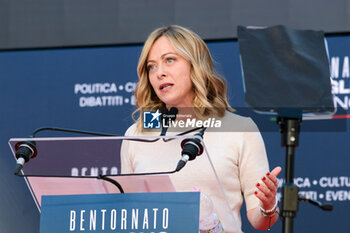 2023-12-17 - Giorgia Meloni - ATREJU, POLITICAL DEMONSTRATION ORGANIZED BY FRATELLI D'ITALIA, GIORGIA MELONI'S PARTY - FOURTH DAY - NEWS - POLITICS