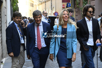 2023-09-12 - Lavinia Mennuni during the Fratelli d’Italia National Assembly at the 