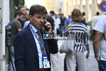 2023-09-12 - Claudio Rotondi during the Fratelli d’Italia National Assembly at the 