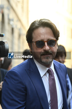 2023-09-12 - Manlio Messina during the Fratelli d’Italia National Assembly at the 