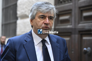 2023-09-12 - Gianmarco Mazzi during the Fratelli d’Italia National Assembly at the 