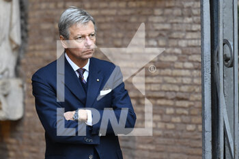 2023-02-14 - Francesco Di Nitto Italian Ambassador To The Holy See during the celebration of the 94th anniversary of the Lateran Pacts and the 39th anniversary of the Agreement amending the Concordat, at the Embassy of Italy to the Holy See (Palazzo Borromeo), 14 February 2023, Rome, Italy. - 94° ANNIVERSARIO DEI PATTI LATERANENSI - NEWS - RELIGION