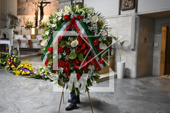 2023-04-13 - During the funeral of Alessandro Parini, who died in the Tel Aviv bombing, in the Basilica of Saints Peter and Paul in Eur 13th April 2023, Rome, Italy. - ALESSANDRO PARINI FUNERAL - NEWS - RELIGION