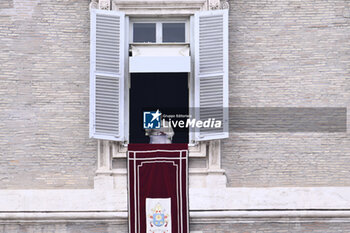 2023-11-19 - Pope Francis during the Angelus, 19 November 2023 at the Saint Peter, Vatican City, Rome, Italy. - HOLY MASS WORLD DAY OF THE POOR AND ANGELUS - NEWS - RELIGION