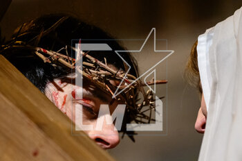 2023-04-07 - Jesus meets Veronica who wipes his face - RITES OF GOOD FRIDAY GOOD FRIDAY RITES 