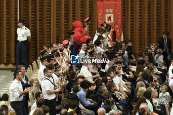 2023-08-30 - Pope Francis during the General Audience of 30 August 2023, Aula Paolo VI, Vatican City. -  POPE FRANCIS DURING THE GENERAL AUDIENCE - REPORTAGE - RELIGION