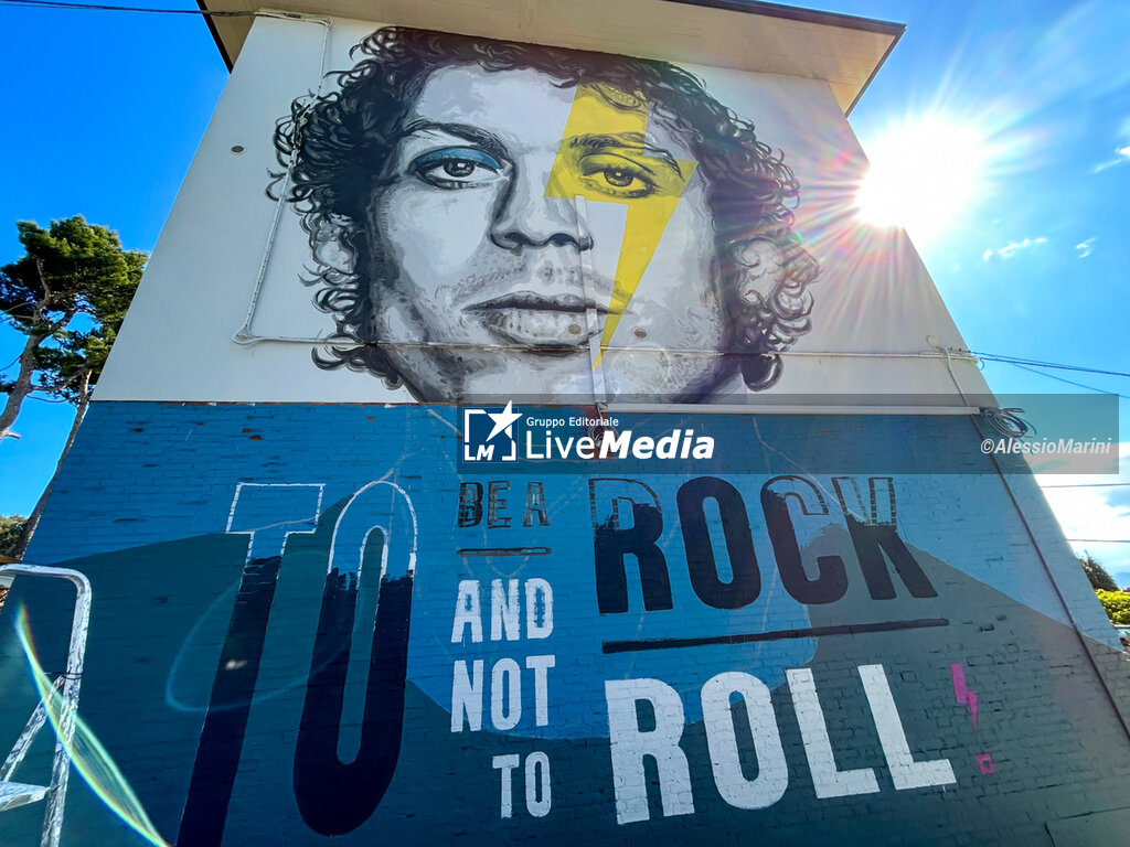 Murals in Tavullia for Valentino Rossi - NEWS - SOCIETY