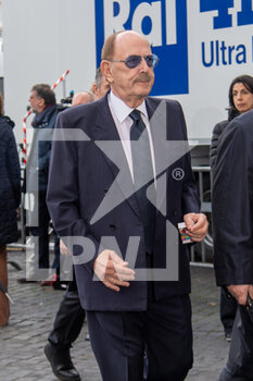 27/02/2023 - Antonio Angelucci during the funeral of Maurizio Costanzo at the Church of the Artists in Piazza del Popolo Rome Italy February 27 2023 - FUNERALE / FUNERAL OF MAURIZIO COSTANZO  - NEWS - VIP