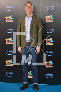 02/03/2023 - Paolo Kessisoglou during the presentation of the Italian game show Lol: Chi ride e' fuori 3 broadcast on Prime video from 9 March 2023 - Rome Italy - PHOTOCALL OF THE ITALIAN GAME SHOW LOL: CHI RIDE E' FUORI 3 - NEWS - VIP