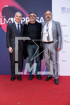 2023-04-13 - Paolo Genovese e. Giampaolo Letta during the film event 