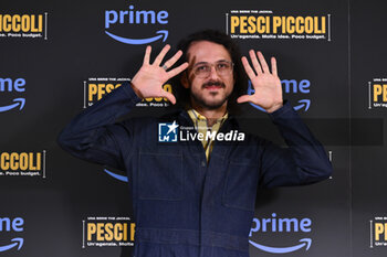2023-06-06 - Gianluca Fru during the Photocall of Jackal for presentation the Primevideo Series Pesci Piccoli – Un'agenzia. Molte idee. Poco budget. on June 6, 2023 at the Cinema Barberini in Rome, Italy. - PHOTOCALL THE JACKAL - NEWS - VIP