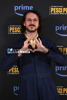 2023-06-06 - Gianluca Fru during the Photocall of Jackal for presentation the Primevideo Series Pesci Piccoli – Un'agenzia. Molte idee. Poco budget. on June 6, 2023 at the Cinema Barberini in Rome, Italy. - PHOTOCALL THE JACKAL - NEWS - VIP