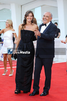 2023-08-30 - Giulia Rosmarini and Director of the Festival Alberto Barbera attend the opening red carpet at the 80th Venice International Film Festival at on August 30, 2023 in Venice, Italy. ©Photo: Cinzia Camela. - OPENING RED CARPET - 80° VENICE INTERNATIONAL FILM FESTIVAL - NEWS - VIP