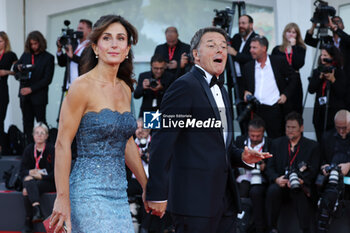 2023-08-30 - Matteo Renzi and Agnese Renzi attend the opening red carpet at the 80th Venice International Film Festival at on August 30, 2023 in Venice, Italy. ©Photo: Cinzia Camela. - OPENING RED CARPET - 80° VENICE INTERNATIONAL FILM FESTIVAL - NEWS - VIP