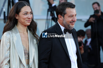 2023-08-30 - Francesca Verdini and Matteo Salvini attend the opening red carpet at the 80th Venice International Film Festival on August 30, 2023 in Venice, Italy. ©Photo: Cinzia Camela. - OPENING RED CARPET - 80° VENICE INTERNATIONAL FILM FESTIVAL - NEWS - VIP