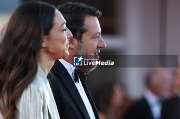 2023-08-30 - Francesca Verdini and Matteo Salvini attend the opening red carpet at the 80th Venice International Film Festival on August 30, 2023 in Venice, Italy. ©Photo: Cinzia Camela. - OPENING RED CARPET - 80° VENICE INTERNATIONAL FILM FESTIVAL - NEWS - VIP
