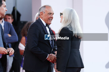 2023-08-30 - Alberto Barbera and Jane Campion attend the opening red carpet at the 80th Venice International Film Festival on August 30, 2023 in Venice, Italy. ©Photo: Cinzia Camela. - OPENING RED CARPET - 80° VENICE INTERNATIONAL FILM FESTIVAL - NEWS - VIP