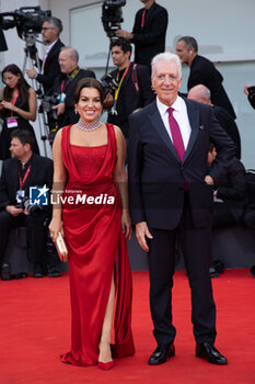 2023-08-31 - Piero Ferrari and Romina Ferrari attends a red carpet for the movie 