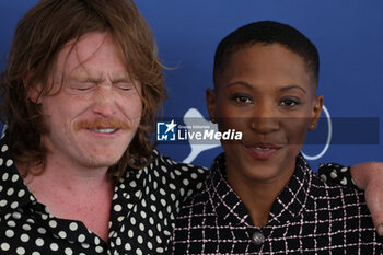 2023-08-31 - Caleb Landry Jones and Jonica T. Gibbs attend a photocall for the movie 