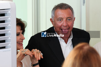 2023-09-02 - Fanny Ardant and Luca Barbareschi attend a photocall for the 