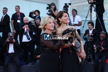 2023-09-01 - Alberta Ferretti and Caterina Murino attend a red carpet for the movie 