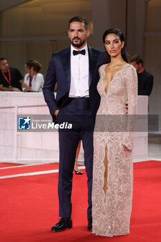2023-09-04 - Pietro Tartaglione and Rosa Perrotta attend a red carpet for the movie 