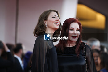 2023-09-04 - Sofia Coppola and Priscilla Presley attend a red carpet for the movie 