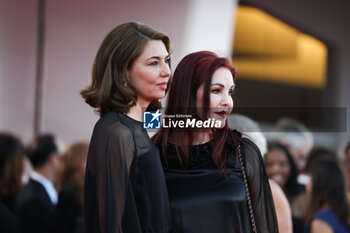 2023-09-04 - Sofia Coppola and Priscilla Presley attend a red carpet for the movie 