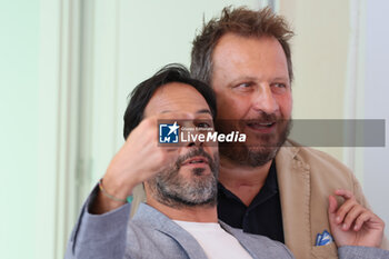 2023-09-05 - Matteo Branciamore and Giorgio Montanini attend a photocall for 