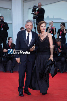 2023-09-05 - Sergio Castellitto and Margaret Mazzantini attend a red carpet for the movie 