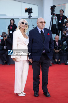 2023-09-05 - Francesca Lo Schiavo, Dante Ferretti, attend a red carpet for the movie 