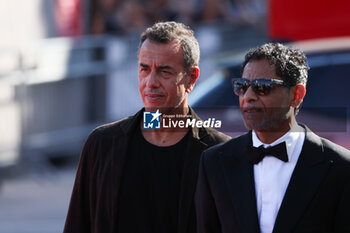 2023-09-06 - Matteo Garrone and Hichem Yacoubi attend a red carpet for the movie 