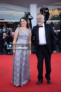2023-09-07 - Giorgio Diritti and Francesca Scorzoni attend a red carpet for the movie 