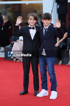 2023-09-07 - Leonardo Maria Moranzoni and Alessandro Zappella attend a red carpet for the movie 