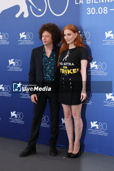 2023-09-08 - Michel Franco and Jessica Chastain attend a photocall for the movie 