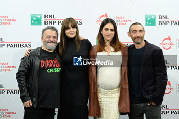 2023-10-19 - Marco Manetti, Monica Bellucci, Miriam Leone and Antonio Manetti  attends the photocall of the movie 