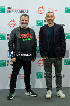2023-10-19 - Marco Manetti, and Antonio Manetti attends the photocall of the movie 