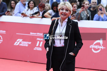 2023-10-20 - Enrica Bonaccorti during the Red Carpet at the 18th Edition of the Rome Film Festival, 20 October 2023, Auditorium Parco della Musica, Rome, Italy - ROME FILM FESTIVAL 18TH EDITION - DAY 3 - NEWS - VIP