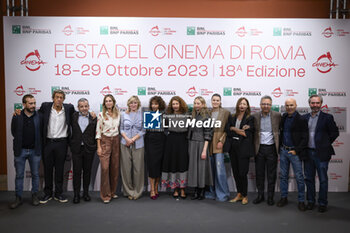 2023-10-20 - Al the Cast attend a Photocall for the movie “Te lo avevo detto” during the 18th Edition of the Rome Film Festival, 20 October 2023, Auditorium Parco della Musica, Rome, Italy - ROME FILM FESTIVAL 18TH EDITION - DAY 3 - NEWS - VIP