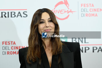 2023-10-20 - Monica Bellucci attends the photocall of the movie “Maria Callas: Lettere e Memorie” during the 18th Rome Film Festival at Auditorium Parco Della Musica on October 20, 2023 in Rome, Italy. - PHOTOCALL OF THE MOVIE 