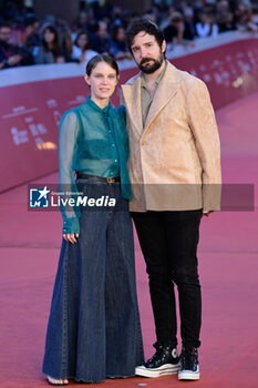 2023-10-22 - Carlotta Gamba and Fabio D'Innocenzo  attends a red carpet for the movie 